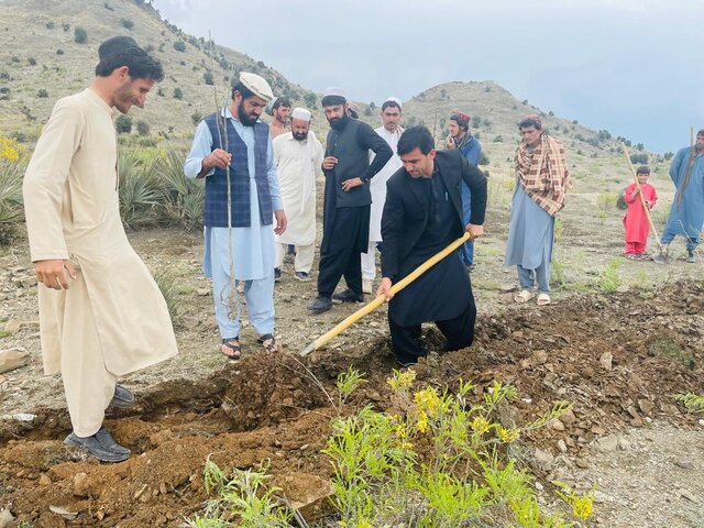 Community based reforestation initiative to restore degraded forest and rangeland.