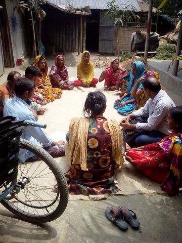 Disability inclusive Disaster Risk Reduction 